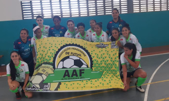 Seleção feminina de Alto Araguaia dá show em Poxoréu e vai às quartas de final da Copa Centro América