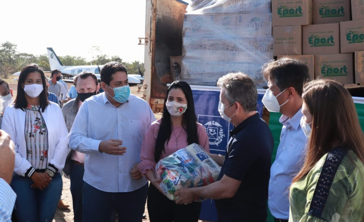 Assistência Social de Alto Araguaia recebe 500 cestas básicas por meio do Governo de MT
