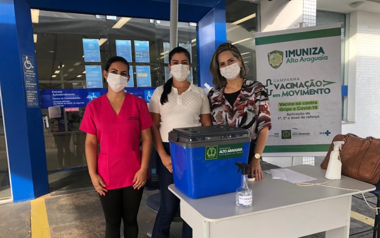 Vacinação contra a Gripe e Covid-19 acontece nesta terça (26) em horário estendido; saiba os pontos