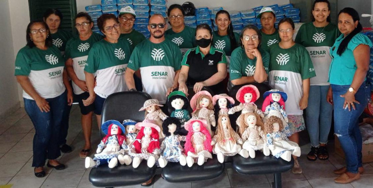 Mulheres se capacitam em curso ofertado pela Assistência Social e Sindicato Rural