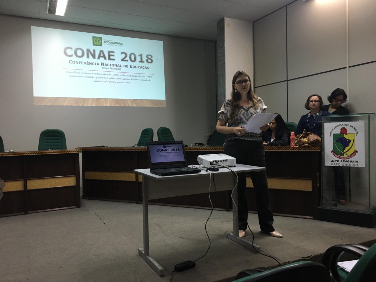 Etapa municipal da III Conferência Nacional de Educação é iniciada em Alto Araguaia