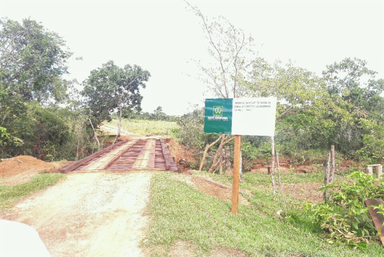 SINTRAF inspeciona reforma de pontes na zona rural de Alto Araguaia