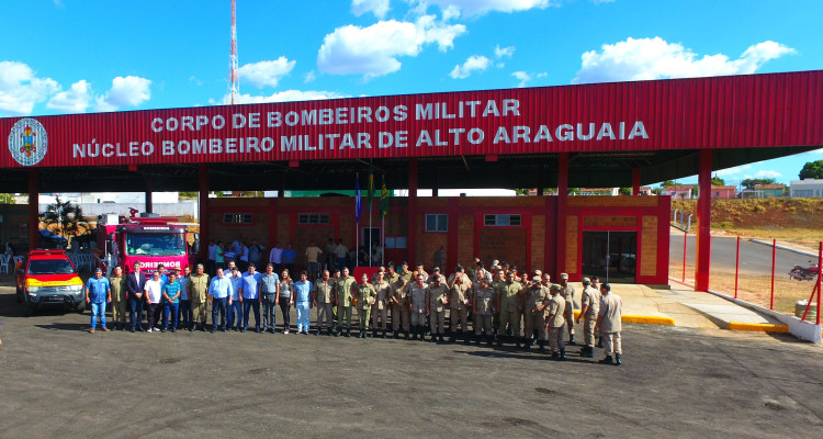 Alto Araguaia inaugura primeiro Núcleo do Corpo de Bombeiros da região Sudeste de MT