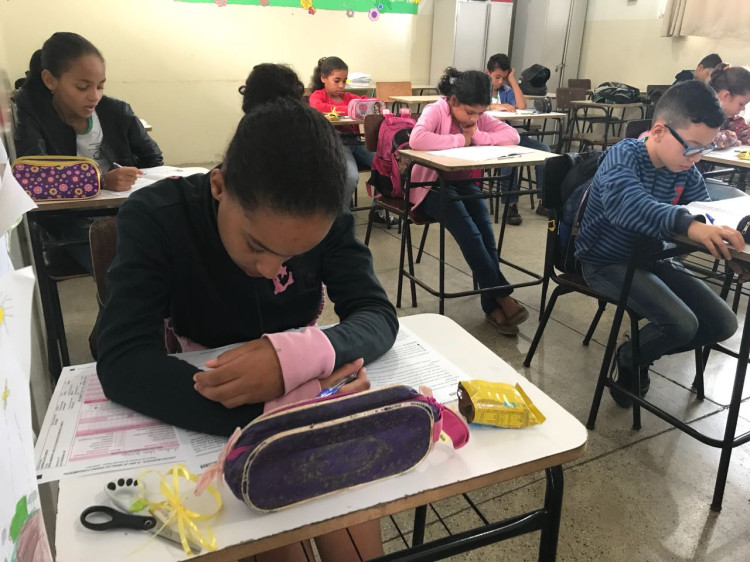 Prova Brasil, em Alto Araguaia, tem início na Escola Municipal Adalcy da Conceição Rodrigues