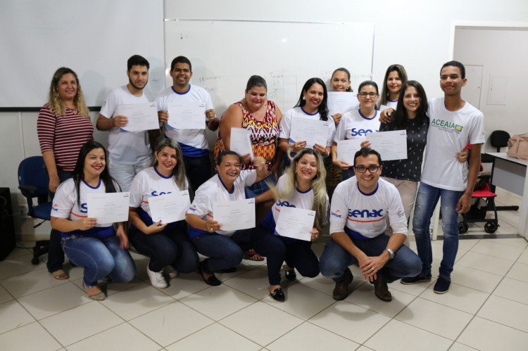 Curso de assistente administrativo capacita araguaienses; ação é uma parceria entre prefeitura, Senac e Aceaia