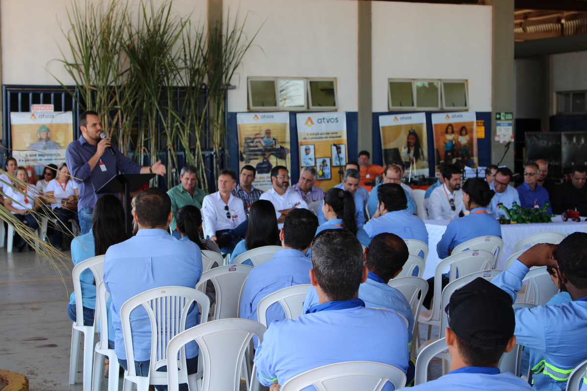 Alto Araguaia é representada em evento pelo início da safra na Atvos